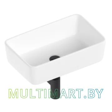 Умывальник Lauter 21674A (клапан 21190B + сифон 21635B, черный матовый) картинка 4
